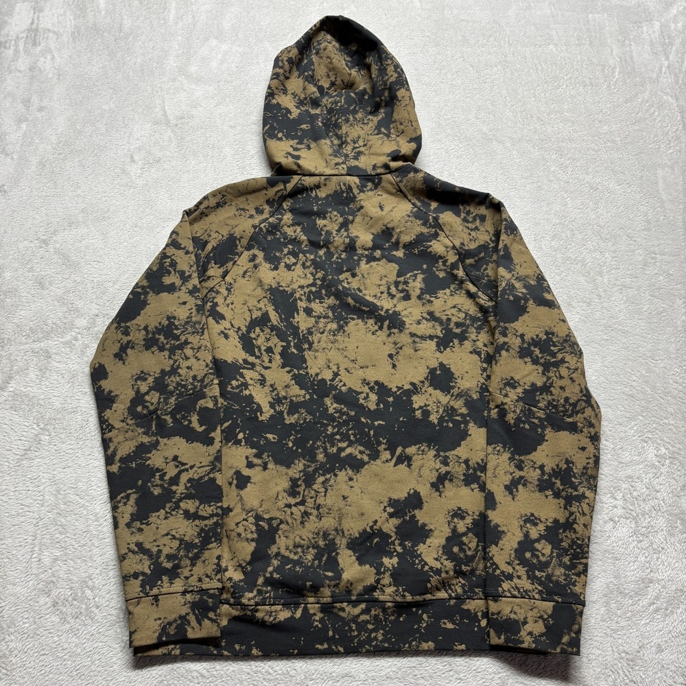 Lululemon City Sweat Pullover Hoodie Mens S Slim Fit Brown & Black Camo LM3CKLS - Picture 2 of 6